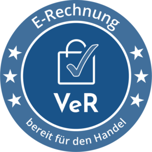 VeR-Providersiegel"E-Rechnung bereit für den Handel"